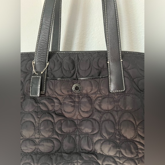 Coach baby bag/ diper bag (diaper pad pictured last is included) - Picture 4 of 5